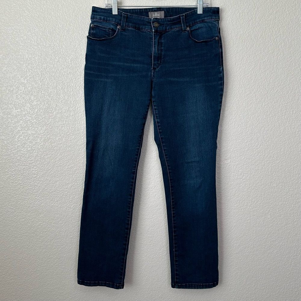 Chico’s So Slimming Blue Denim Ankle Jeans